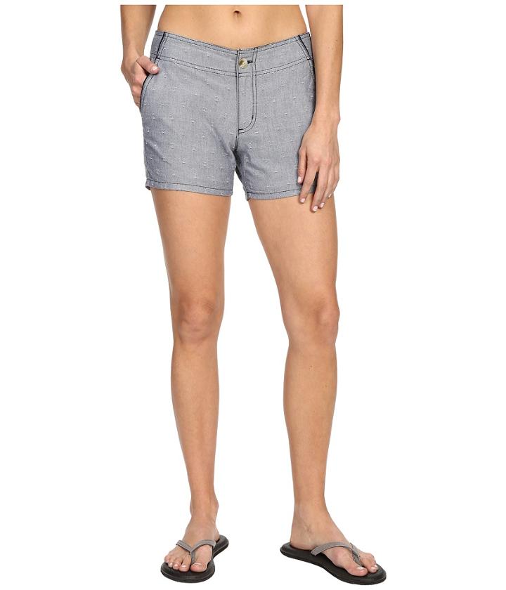 Columbia Solar Fadetm Short (collegiate Navy/white Anchors) Women's Shorts
