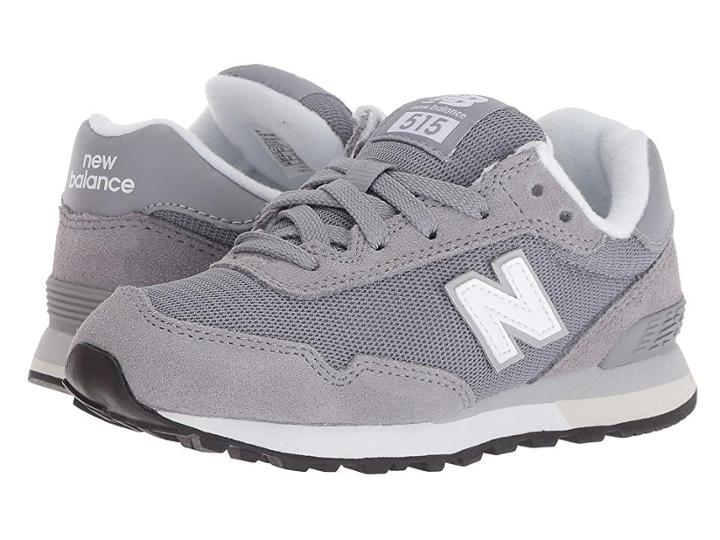 New Balance Kids Yc515v1 (little Kid/big Kid) (grey/white) Boys Shoes