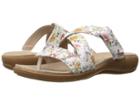 Trotters Komet (off White Floral) Women's Sandals