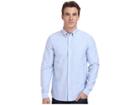 Fred Perry Classic Oxford Shirt (light Smoke Oxford) Men's Clothing