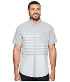 Mountain Hardwear Axton Ac Short Sleeve Shirt (manta Grey) Men's Short Sleeve Button Up