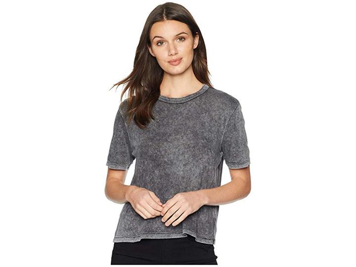 Splendid Outpost Mineral Wash Tee (black) Women's T Shirt