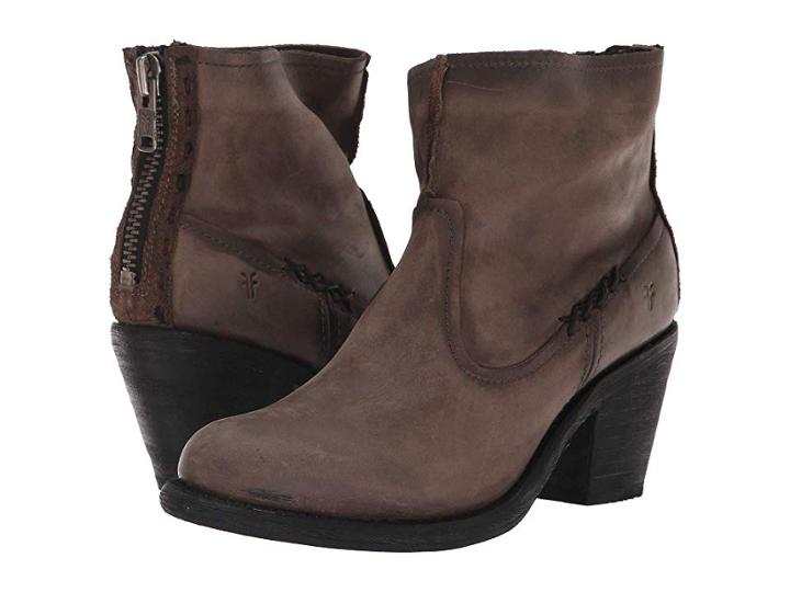 Frye Leslie Artisan Short (smoke) Cowboy Boots