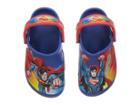 Crocs Kids Funlab Superman Clog (toddler/little Kid) (blue Jean) Kids Shoes