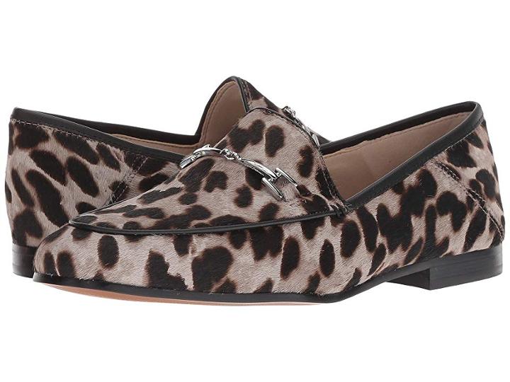 Sam Edelman Loraine (grey Multi Clouded Leopard Brahma Hair) Women's Dress Sandals