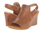 Born Bevi (tan Full Grain Leather) Women's Wedge Shoes