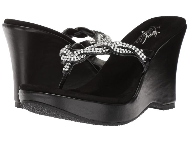 Volatile Destie (black) Women's Wedge Shoes