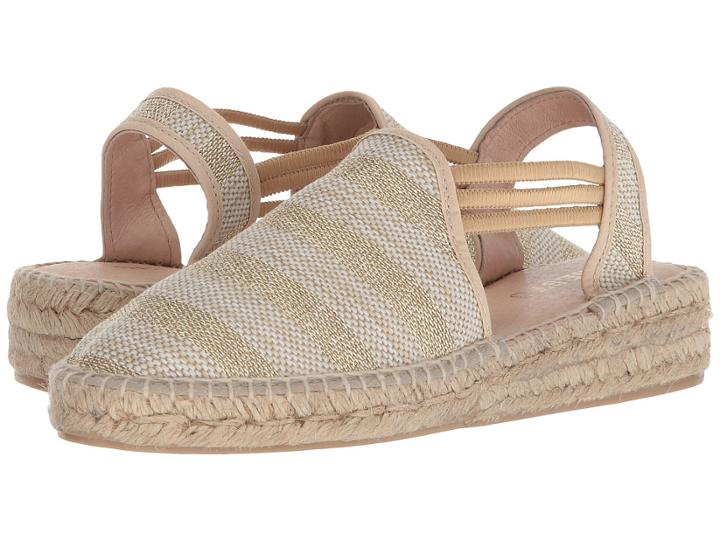 Sesto Meucci 1635-po (platino Canvas) Women's Shoes