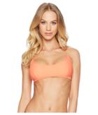 Rip Curl Classic Surf Bralette Bikini Top (coral) Women's Swimwear