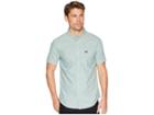 Rvca That'll Do Stretch Short Sleeve Woven (pine Tree) Men's Clothing