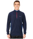 Columbia Klamath Rangetm Ii Half Zip (collegiate Navy/marine Blue) Men's Long Sleeve Pullover