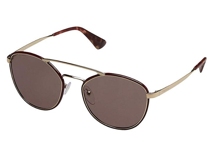 Prada 0pr 63ts (bordeaux/purple Brown) Fashion Sunglasses