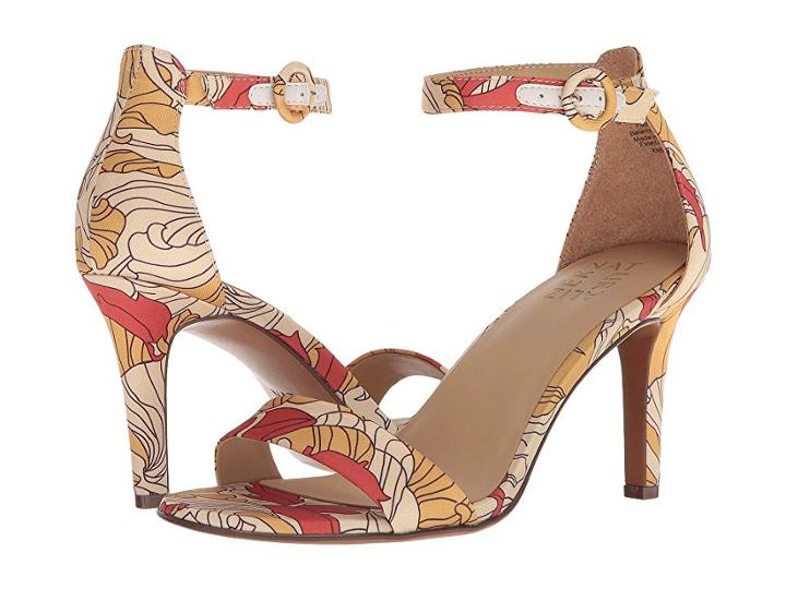 Naturalizer Kinsley (papaya Multi Vintage Print Fabric) High Heels