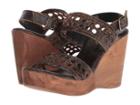 Volatile Respond (brown) Women's Wedge Shoes