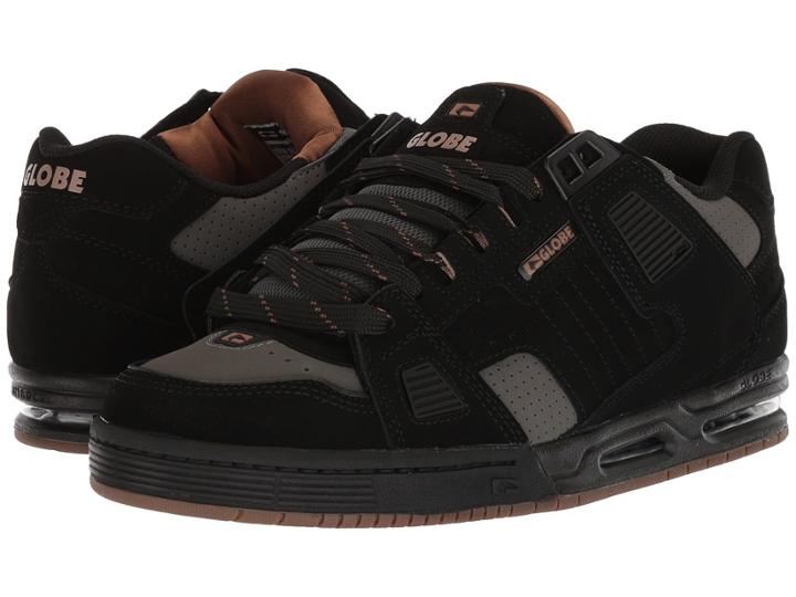 Globe Sabre (black/charcoal/woodsmoke Brown) Men's Skate Shoes