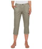 Nydj Chino Crop (sergeant Olive) Women's Casual Pants