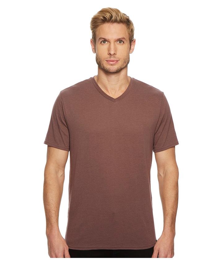 Threads 4 Thought Baseline Tri-blend V-neck Tee (twilight Mauve) Men's T Shirt