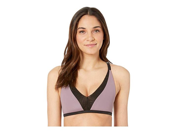 Body Language Stella Top (purple Haze/white) Women's Clothing