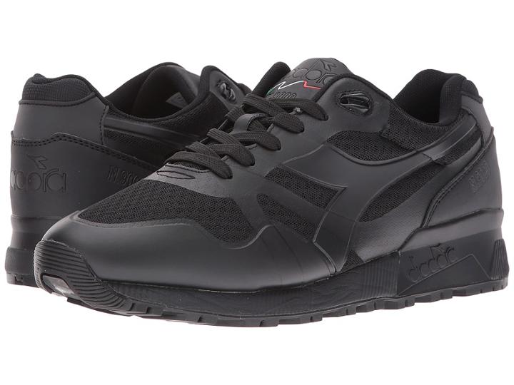Diadora N9000 Mm Ii (black/black) Men's Shoes