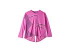 Under Armour Kids Tech Long Sleeve (big Kids) (fluo Fuchsia/peach Horizon) Girl's Clothing