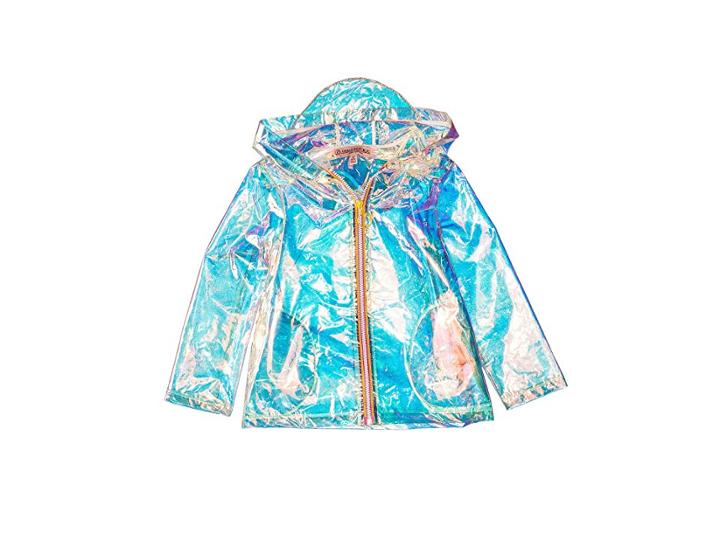 Urban Republic Kids Transparent Raincoat (little Kids/big Kids) (pink 1) Girl's Coat