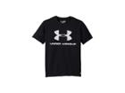 Under Armour Kids Ua Big Logo Surf Shirt (toddler) (black) Boy's Swimwear