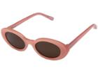 Elizabeth And James Mckinley (bubblegum Pink/brown Mono Lens) Fashion Sunglasses