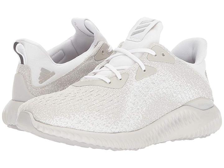 Adidas Running Alphabounce Em (footwear White/silver Metallic/off-white) Men's Running Shoes
