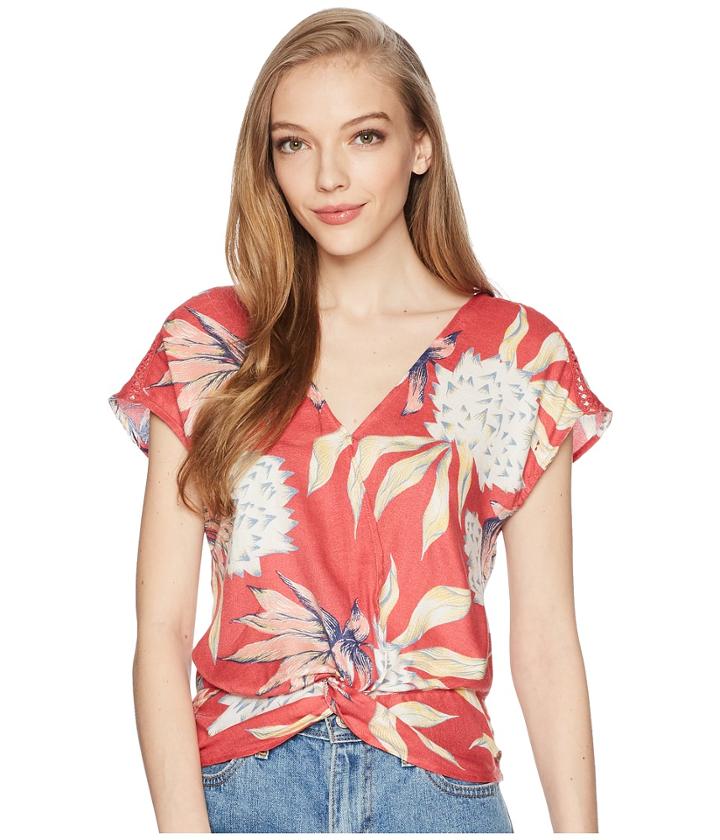 Roxy Tucson Colors (holly Berry House Of The Sun) Women's Clothing