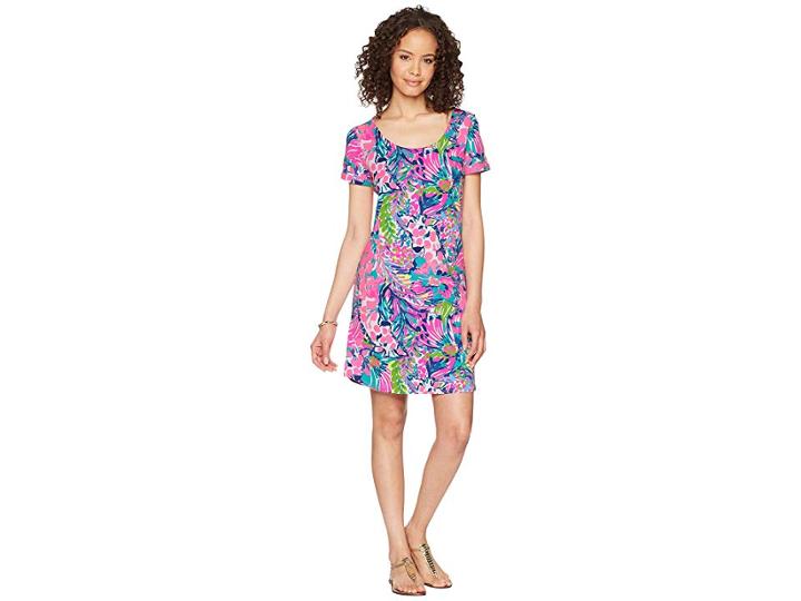 Lilly Pulitzer Upf 50+ Tammy Dress (multi Gumbo Limbo) Women's Dress