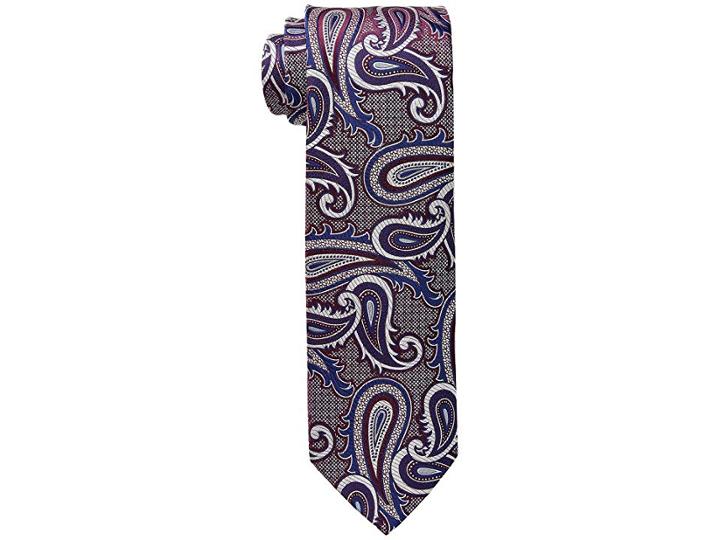 Eton Paisley Tie (burgundy) Ties