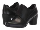 Clarks Un Rosa Zip (black Leather) Women's  Shoes
