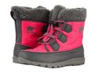 Sorel Kids Whitneytm Carnival (little Kid/big Kid) (ultra Pink/dark Grey) Girls Shoes