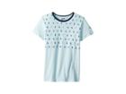 The North Face Kids Short Sleeve Graphic Tee (little Kids/big Kids) (origin Blue/blue Wing Teal) Girl's Short Sleeve Pullover