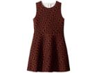 Missoni Kids Printed Neoprene Logo Dress (toddler/little Kids) (brown/black) Girl's Dress