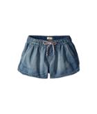 Roxy Kids Music Never Stops Shorts (big Kids) (medium Blue) Girl's Shorts