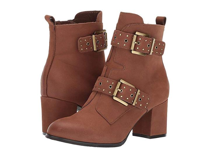 Blondo Daphne Waterproof Bootie (cognac Nubuck) Women's Boots