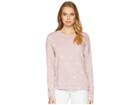 Michael Stars Long Sleeve Crew Neck Pullover (rosette) Women's Long Sleeve Pullover