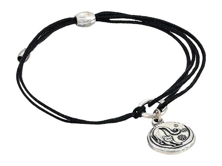 Alex And Ani Cat Bracelet (rafaelian Silver) Bracelet