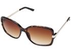 Kenneth Cole Reaction Kc2755 (dark Havana/gradient Brown) Fashion Sunglasses