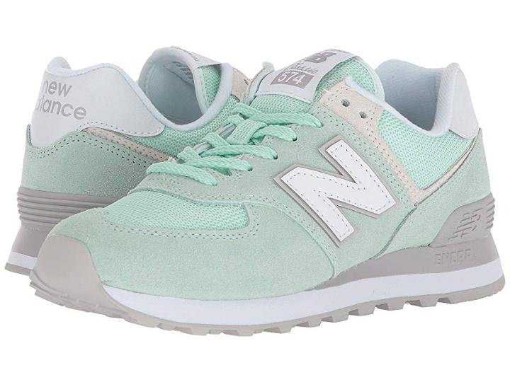 New Balance Classics Wl574v2 (seafoam/overcast) Women's Running Shoes