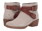 Timberland Sutherlin Bay Cross Strap Ankle Boot (light Taupe Suede) Women's Zip Boots