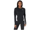 Nike Thermasphere Top Sport Distort (black/white/black/reflective Silver) Women's Clothing