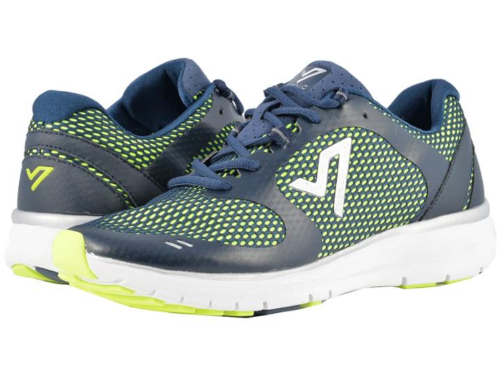 Vionic Ngage 1 (navy/yellow) Men's Walking Shoes