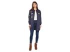 Romeo & Juliet Couture Long Jacket With Patch Detail (navy) Women's Coat
