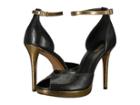 Michael Michael Kors Tiegan Sandal (black/gold) Women's Sandals