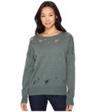 Lna Carlton Distressed Sweater (astoria) Women's Sweater