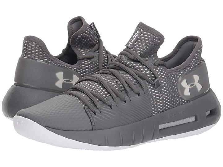 Under Armour Ua Hovr Havoc Low (graphite/white/white) Men's Shoes