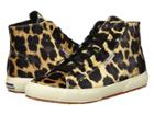Superga 2795 Fanvelvetw (leopard 1) Women's Shoes