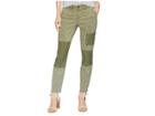 Nydj Skinny Chino W/ Reverse Patch Fry (olive) Women's Casual Pants
